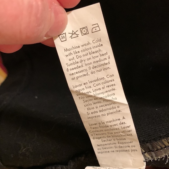 JustFab Black Jean Jacket with embroidered cut outs - Picture 12 of 13